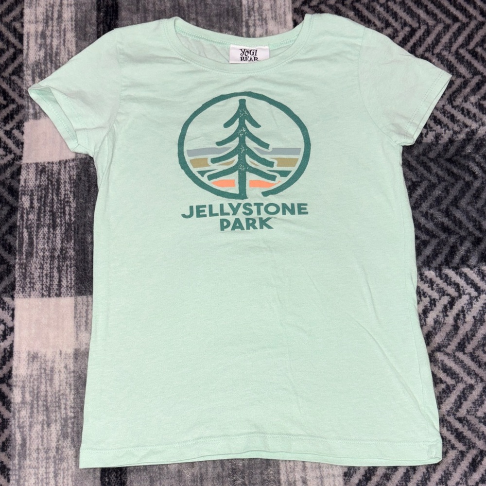 🦋Kids Short Sleeve Tee in Mint Green